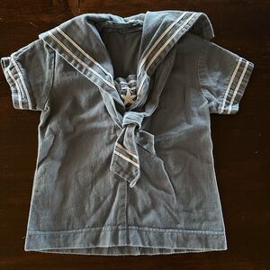 Nautical Blue Kids Sailor Shirt